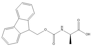 CAS 79990-15-1 derivados Fmoc-d-Alá-OH C18H17NO4 do ácido aminado brancos ao sólido fora branco