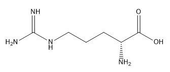 D-arginina C6H14N4O2 de CAS 157-06-2 dos derivados do ácido aminado de 98% branca ao sólido fora branco