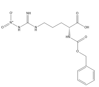 Derivados CAS 2279-08-5 Z-D-Arg do ácido aminado da pureza 98% (NO2) - OH C14H19N5O6