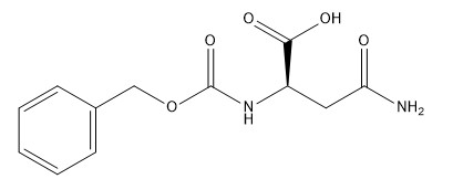 Derivados CAS No do ácido aminado da pureza 98%. 4474-86-6 N-Cbz-D-asparagina C12H14N2O5