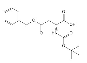 Derivados CAS No do ácido aminado da pureza 98%. 51186-58-4 Boc-D-Asp (OBzl) - OH C16H21NO6