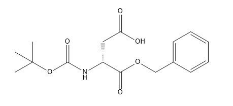 Derivados CAS No do ácido aminado da pureza 98%. 92828-64-3 Boc-D-Asp-OBzl C16H21NO6