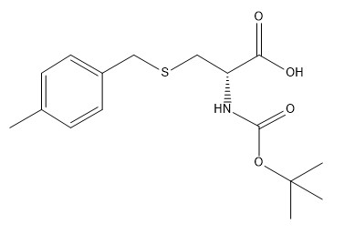 CAS No .61925-78-8 derivado do ácido aminado 98% Boc-D-Cys (pMeBzl) - OH