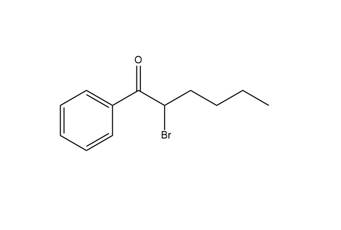 CAS No. 59774-06-0 líquido 2-Bromo-1-phenylhexan-1-one transparente amarelo