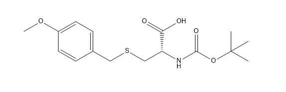CAS No .58290-35-0 derivado do ácido aminado 98% Boc-S-4-methoxybenzyl-D-cysteine