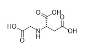 C6H9NO6 L cromatografia branca ácida Aspartic Carboxymethyl do quelato do metal de N Crystal Cas No 41035-84-1