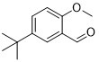 5-Tert-butil-2-OMebenzaldeído CAS n.o 85943-26-6 Pó amarelo ou substância oleosa 98% para os intermediários do Maropitan