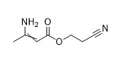 2 pó branco 98% de Cyanoethyl 3 Aminobut 2 Enoate CAS No 43107-08-0