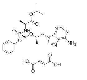 Fumarate CAS No de Tenofovir Alafenamide dos intermediários dos APIs 1392275-56-7 para o TFA branco à pureza esbranquiçado 99% do pó