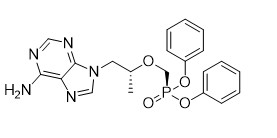 Difenil (R) - ((((1-(6-Amino-9H-Purin-9-Yl) Propano-2-Yl) -O-metil) Fosfonato CAS 342631-41-8 Para TFA de pureza 97%
