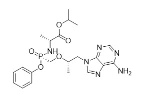 Isopropil R S -1- 6-amino-9H-purina-9-il Propan-2-il Oxy Methyl Phenoxy Phosphoryl -D-alaninato MF C21H29N6O5P Pureza 95%