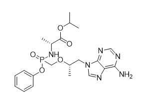 95% de pureza Isopropil SR S -1- 6-amino-9H-purina-9-il Propan-2-il Oxy Methyl Phenoxy Phosphoryl -D-alaninate AK0217 M.W 476.47