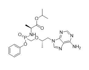 Isopropil S -1- 6-amino-9H-purina-9-il Propan-2-il Oxy Methyl Phenoxy Phosphoryl -L-alaninato Para TFA Pureza 95%