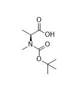 Boc-n-me-Alá-OH CAS No 16948-16-6 para a pureza branca 99% do pó dos derivados dos ácidos aminados